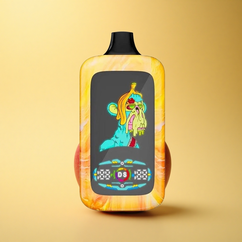 Fumot Digital Monkey 20000/40000 Puffs Dvojno Jabolko z Dvojnim Motorjem in Mrežasto Tuljavo