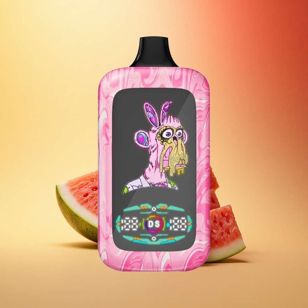 Fumot Digital Monkey 20000/40000 Puffs Jagoda Lubenica Dual Motor Mrežna Tuljava Tip-C