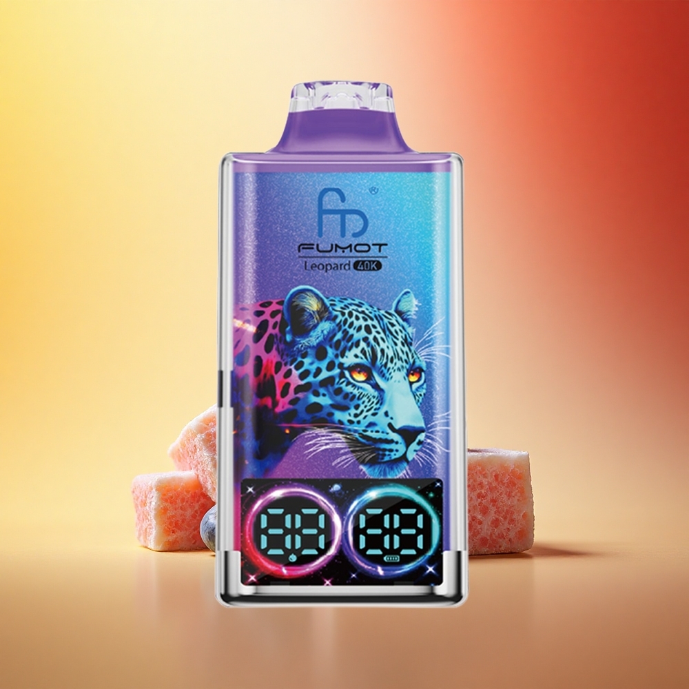 Fumot Leopard 40K Puffs Borovnica na ledu Dual Mesh 5% Type-C