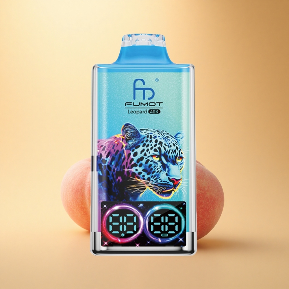 Fumot Leopard 40K Puffs Breskeva in Jagoda 5% Dual Mesh 700mAh