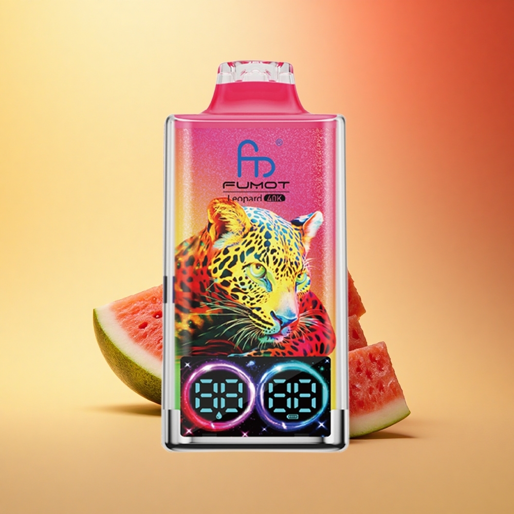 Fumot Leopard 40K Puffs Jagoda Lubenica 5% Dual Mesh 700mAh Type-C