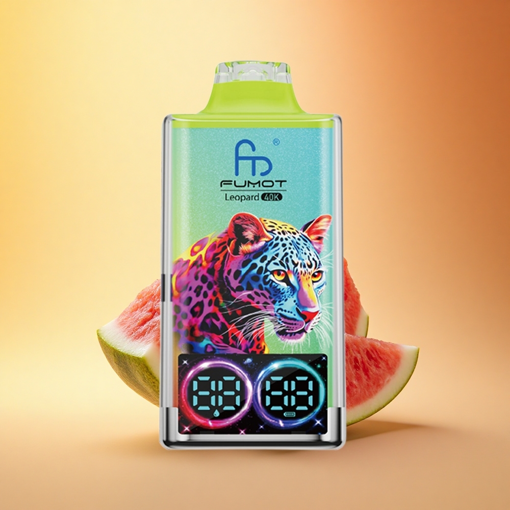 Fumot Leopard 40K Puffs Lubenica Led 5% Nikotin Dual Mesh 700mAh