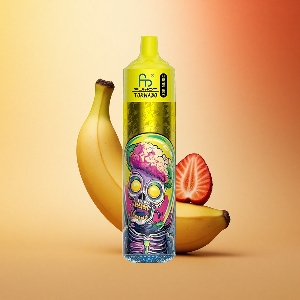 Fumot Randm Tornado 30000 Puffs Banana Jagoda 30mL 5% Mesh