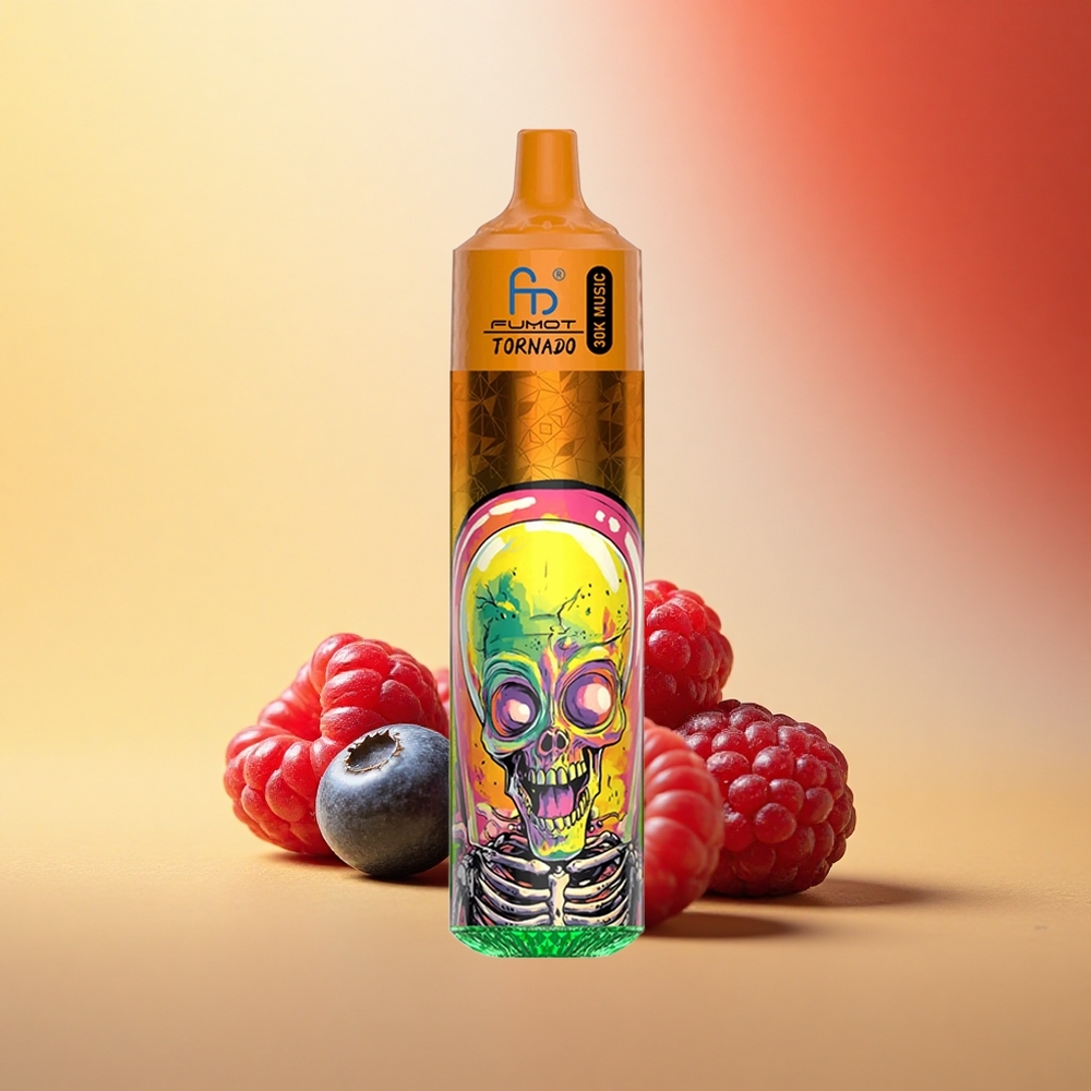 Fumot Randm Tornado 30000 Puffs Borova Malina 30mL 2% 5% 1.0 Ohm