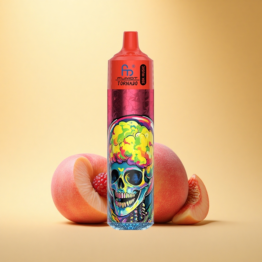 Fumot Randm Tornado 30000 Puffs Breskve in Jagode 30mL 5% Ohm