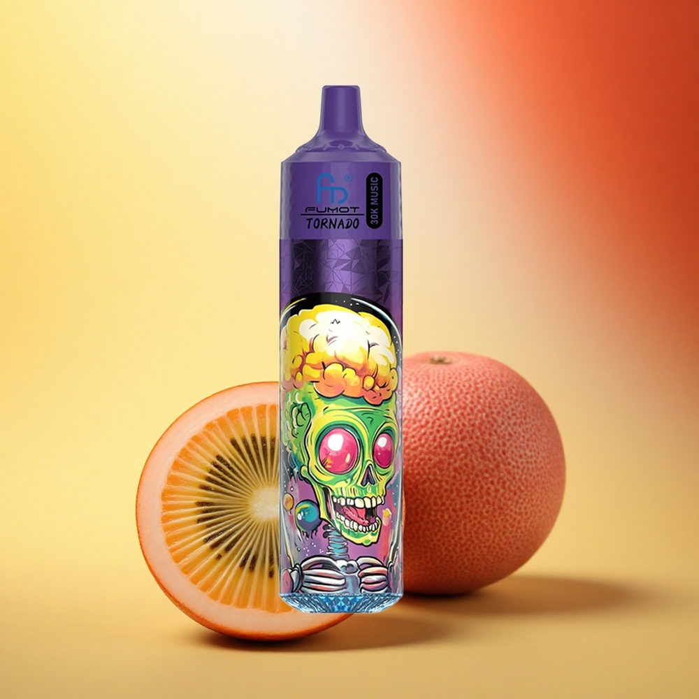 Fumot Randm Tornado 30000 Puffs Kivi Marakuča Guava 30mL 5% 1.0 Ohm