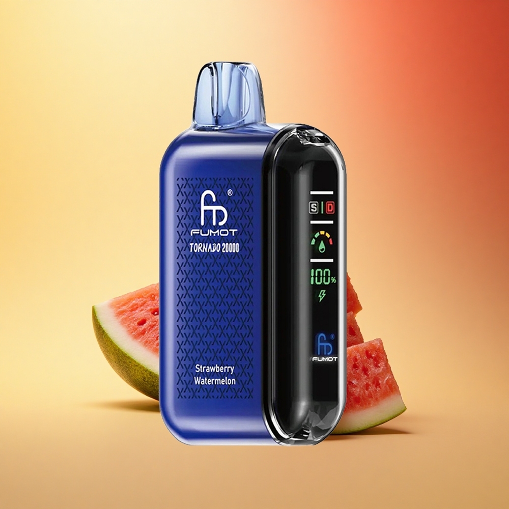Fumot Tornado 20000 Puffs Jagoda Lubenica Dual Mesh 20ml