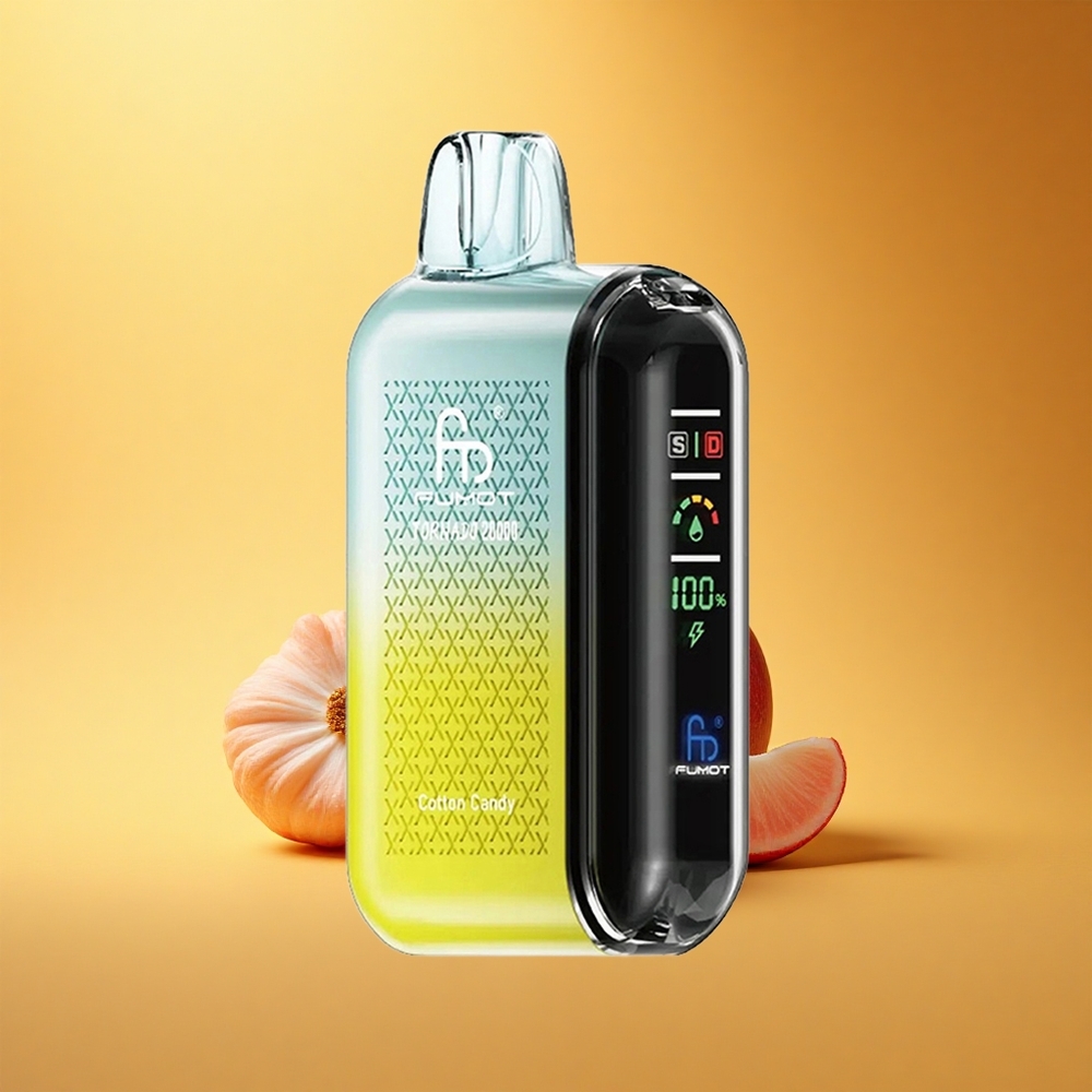 Fumot Tornado 20000 Puffs Sladkorna Vila Dual Mesh 20ml Smart Display