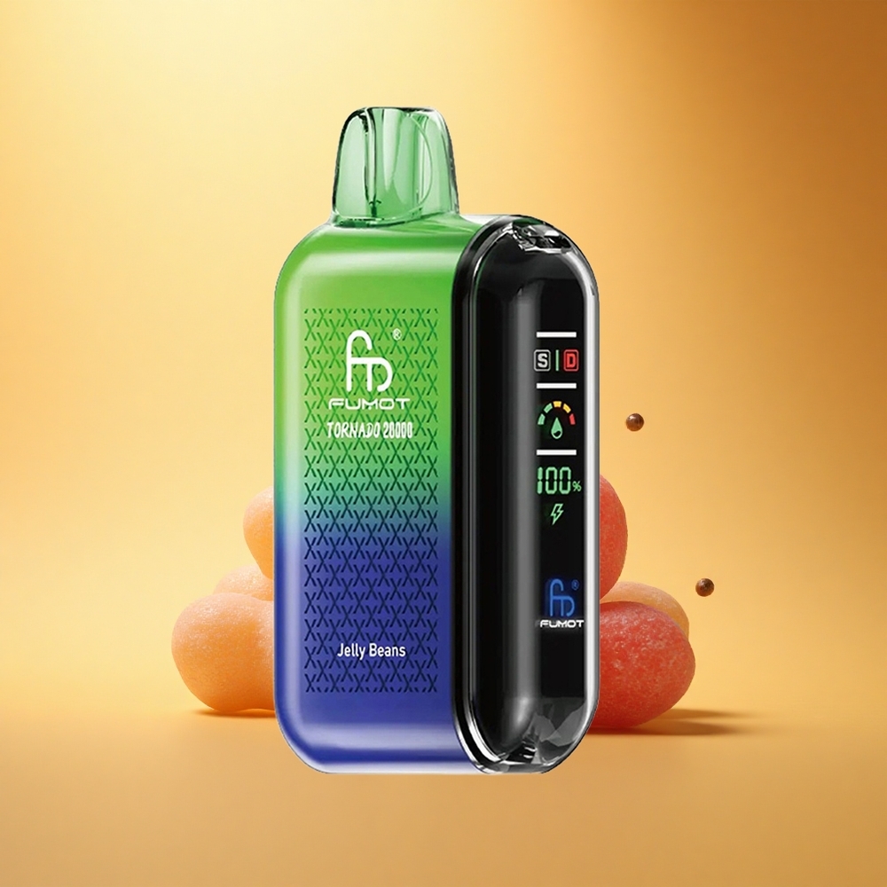 Fumot Tornado 20000 Puffs Žele Bobe Dvojna Mreža 20ml 850mAh