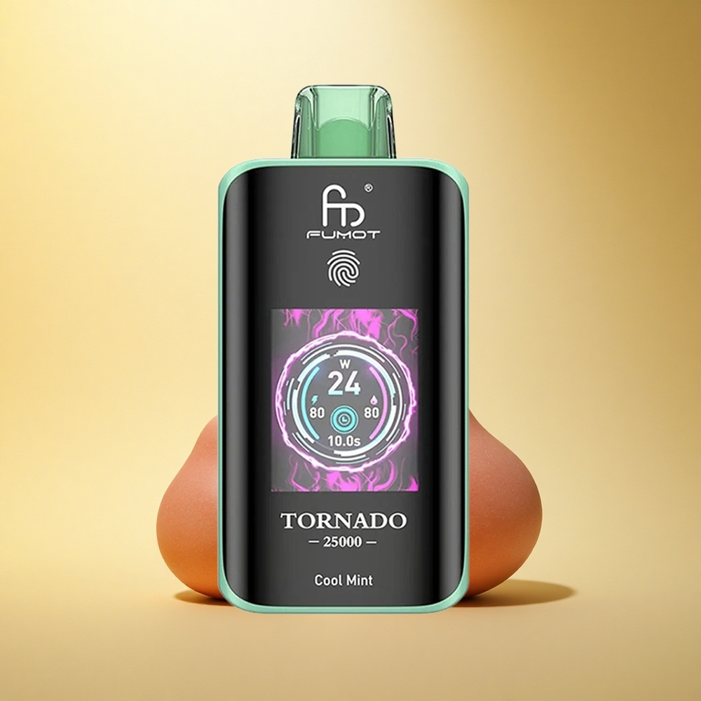 Fumot Tornado 25000 Puffs Hladna Meta HD Tip-C 20ml