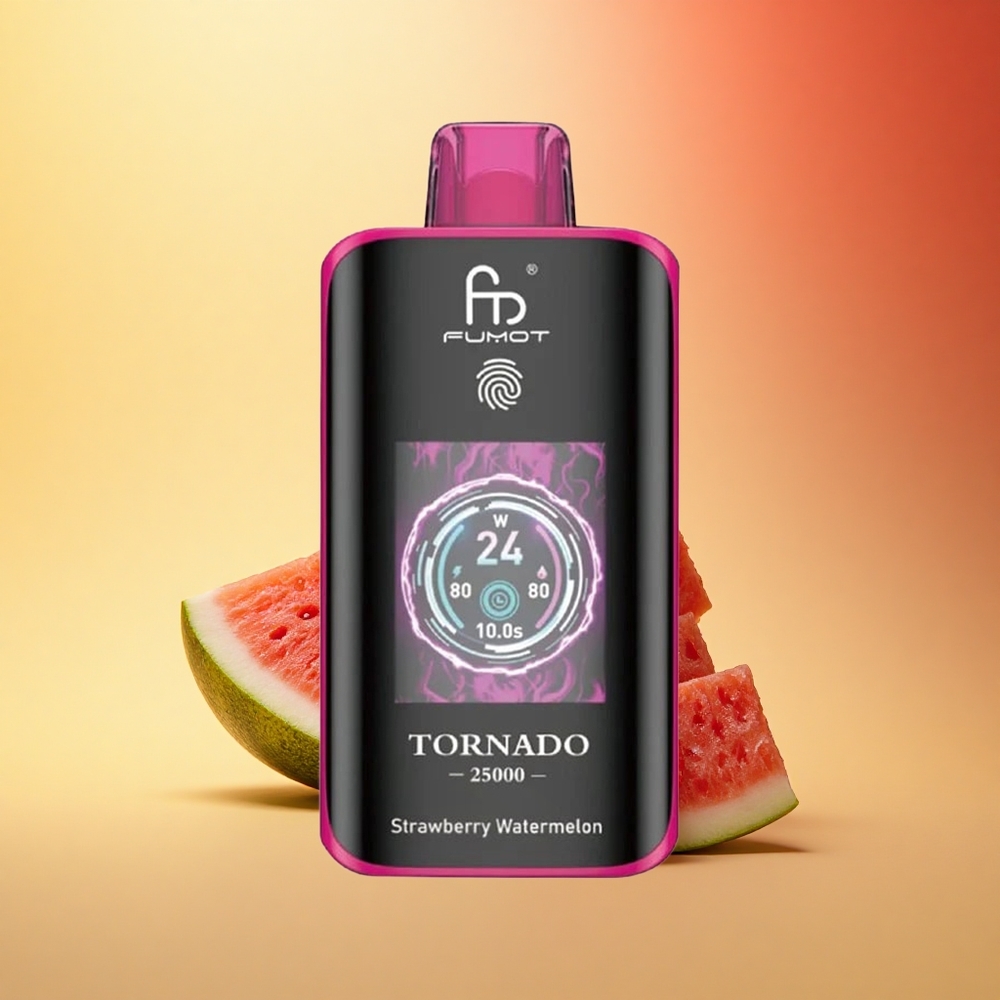 Fumot Tornado 25000 Puffs Jagoda Lubenica HD 700mAh Type-C
