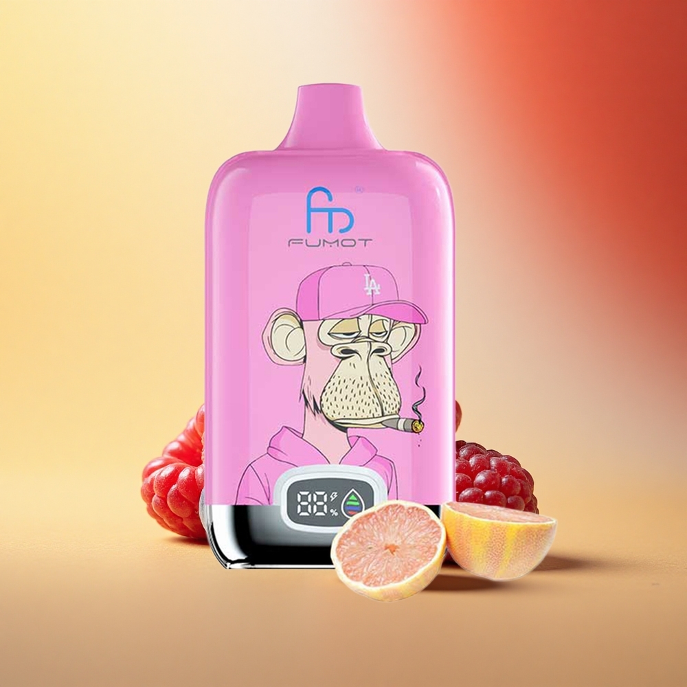 Fumot Tornado Digital Box 12000 Puffs Borova Malina Mreža 20ml Tip-C