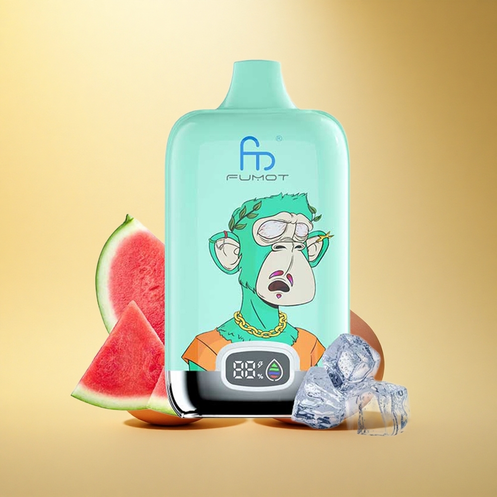 Fumot Tornado Digital Box 12000 Puffs Hladna Meta Mreža 20ml Tip-C