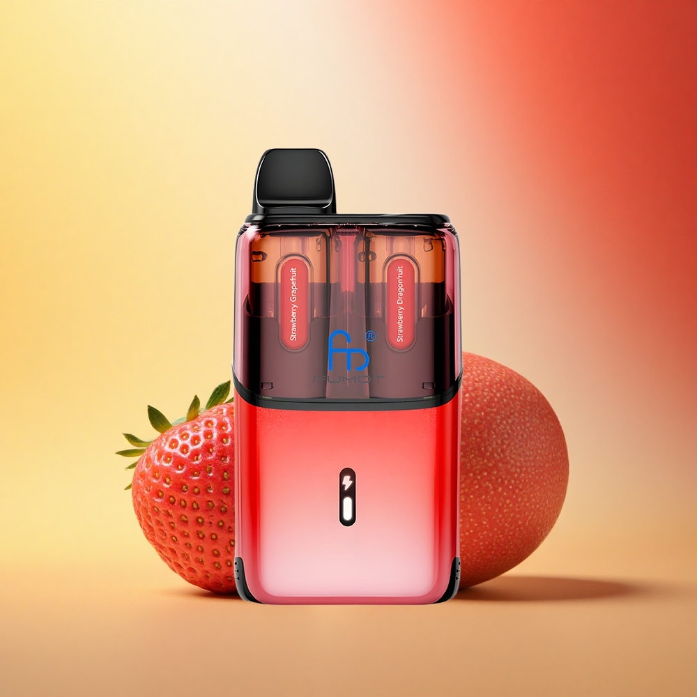 Fumot Ultra T32000 Puffs Jagoda Pitahaja z Napredno Mrežno Tuljavo in Hitrim Polnjenjem Type-C