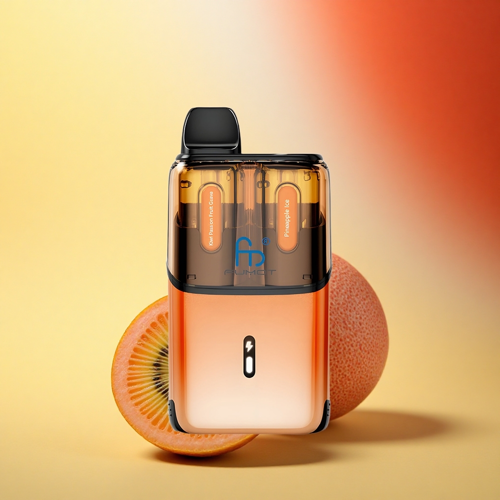 Fumot Ultra T32000 Puffs Kivi Marakuya Guava - Ananas Led z Napredno Mrežasto Tuljavo in Hitrim Polnjenjem Type-C