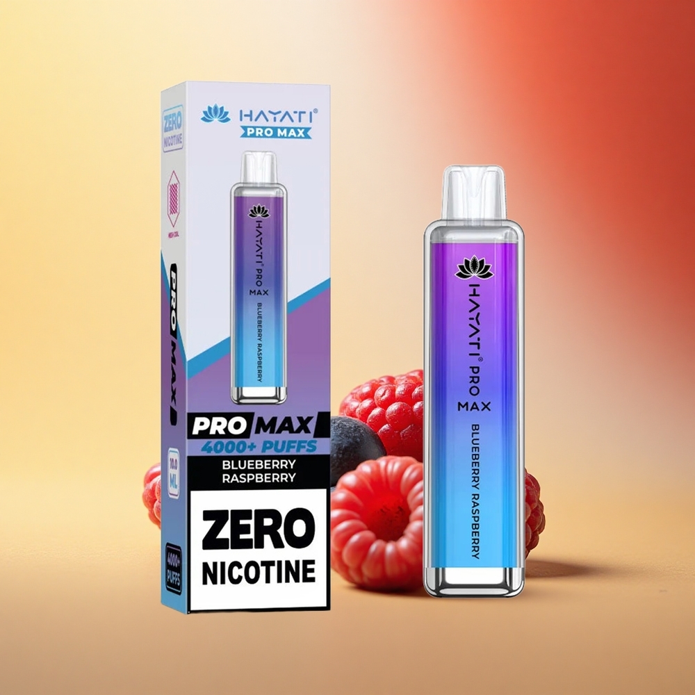 Hayati Pro Max 4000 Puffs Borova Malina Dual Coil 1400mAh