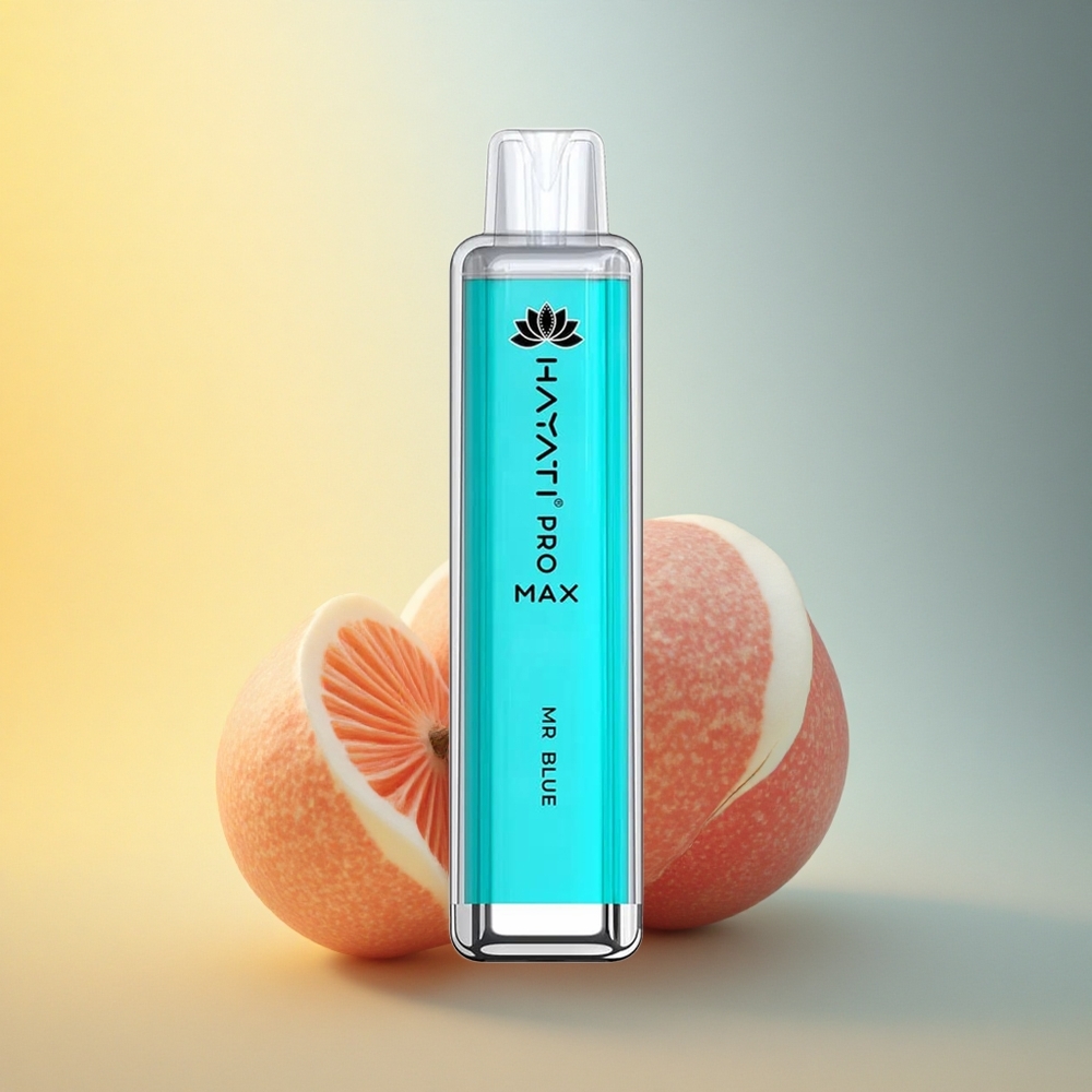 Hayati Pro Max 4000 Puffs Gospod Modri Dual Ohm Kristalna Polnjenka