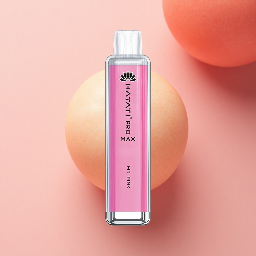 Hayati Pro Max 4000 Puffs Gospod Roza Dual Ohm Crystal Rechargeable