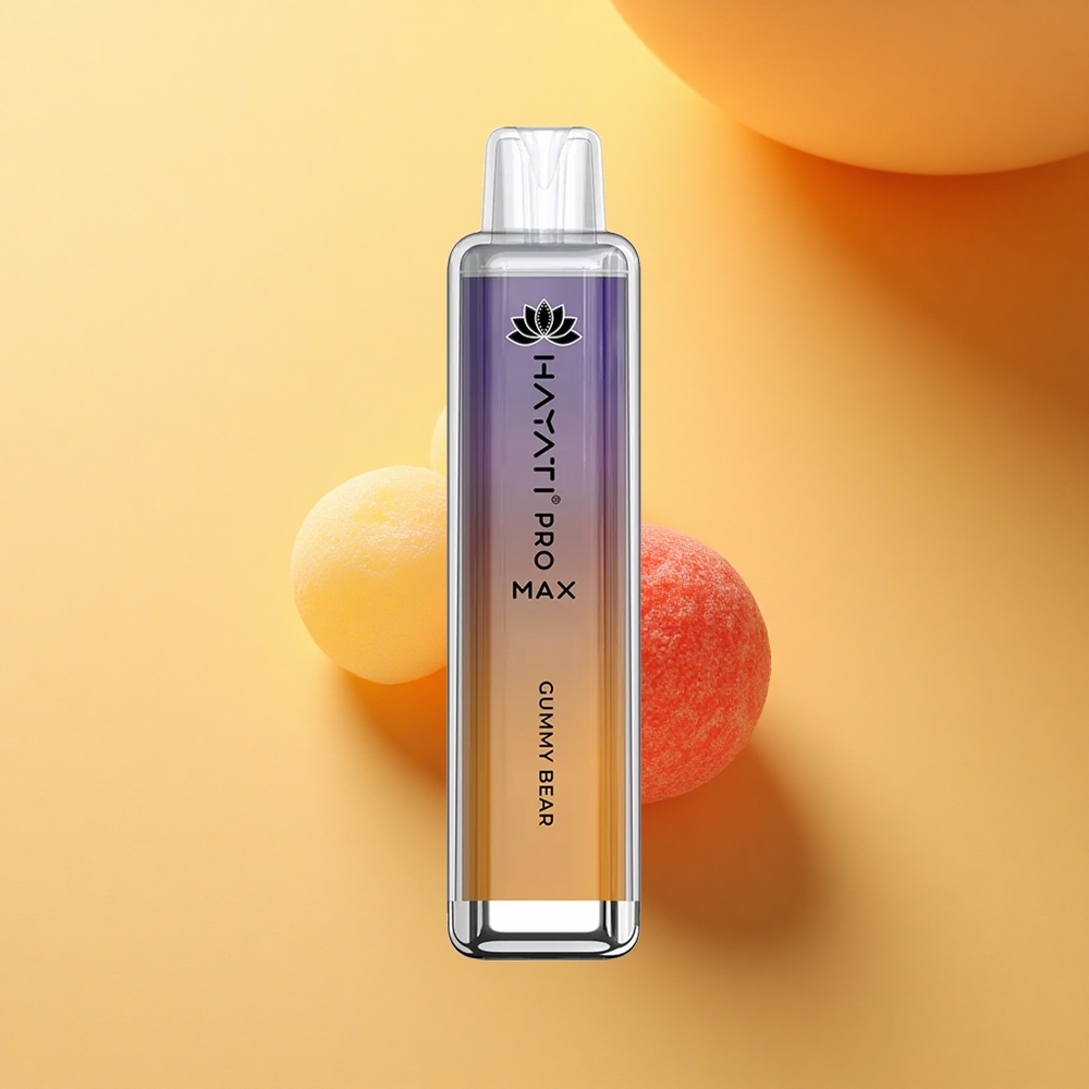 Hayati Pro Max 4000 Puffs Gumi Medved Kristalni 5% Dual Ohm Rechargeable