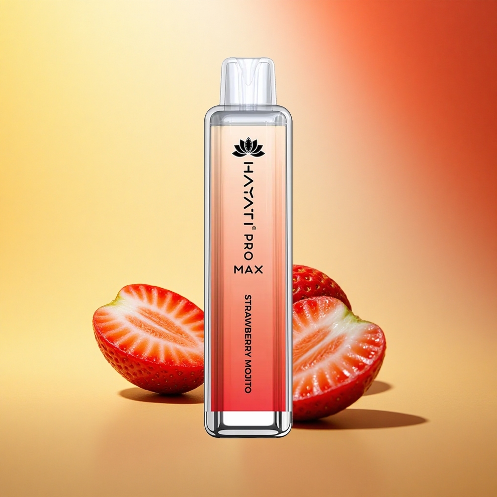 Hayati Pro Max 4000 Puffs Jagoda Mojito Dual Mesh 2ml