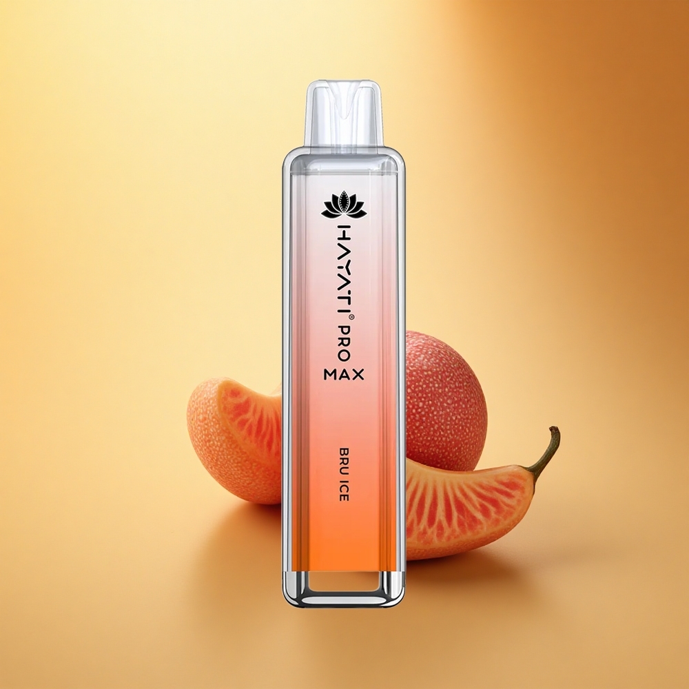 Hayati Pro Max 4000 Puffs Leden Dual Ohm Kristalni Vape