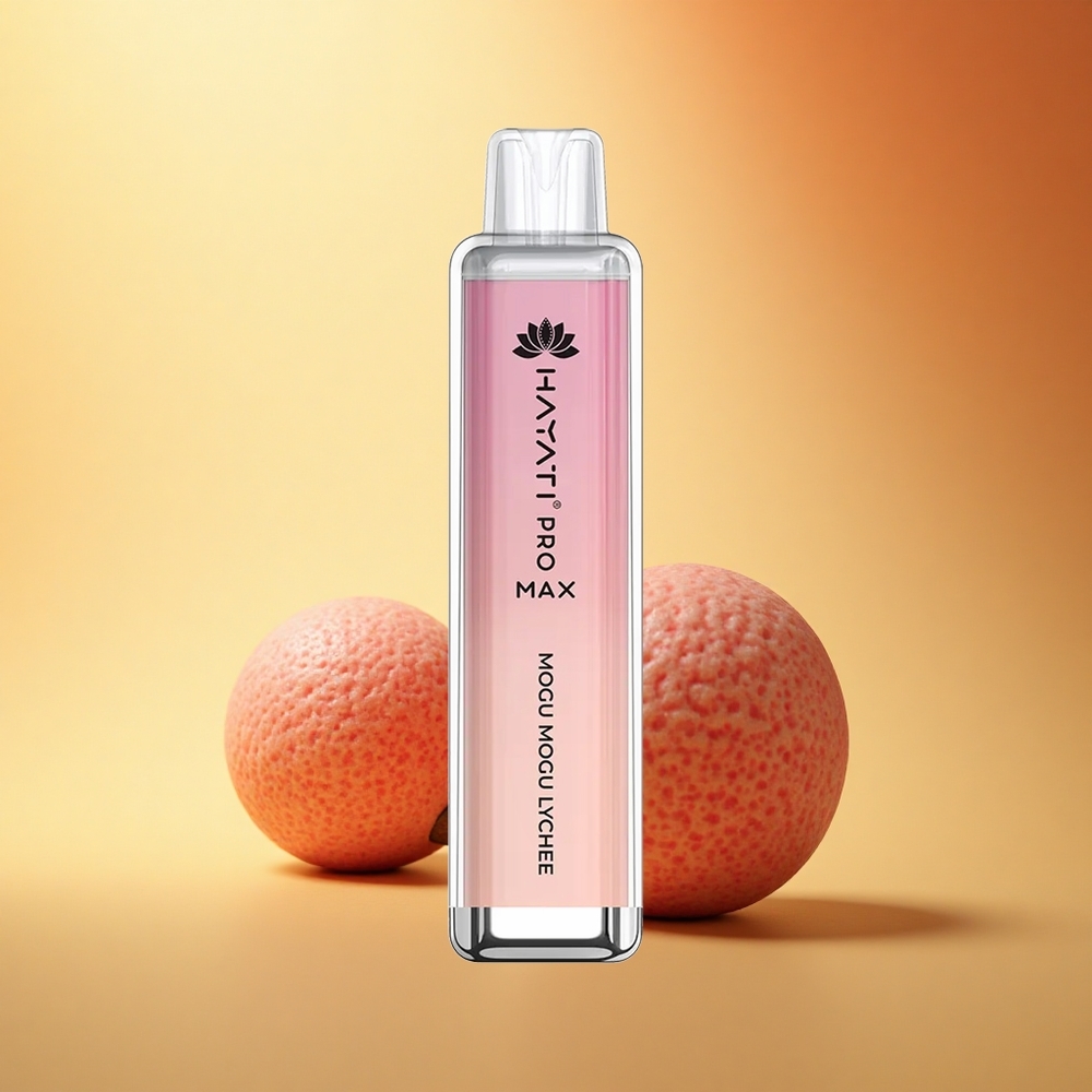 Hayati Pro Max 4000 Puffs Ličijev Mogu Mogu Dual Coil Kristalni Ponovno Polnljivi