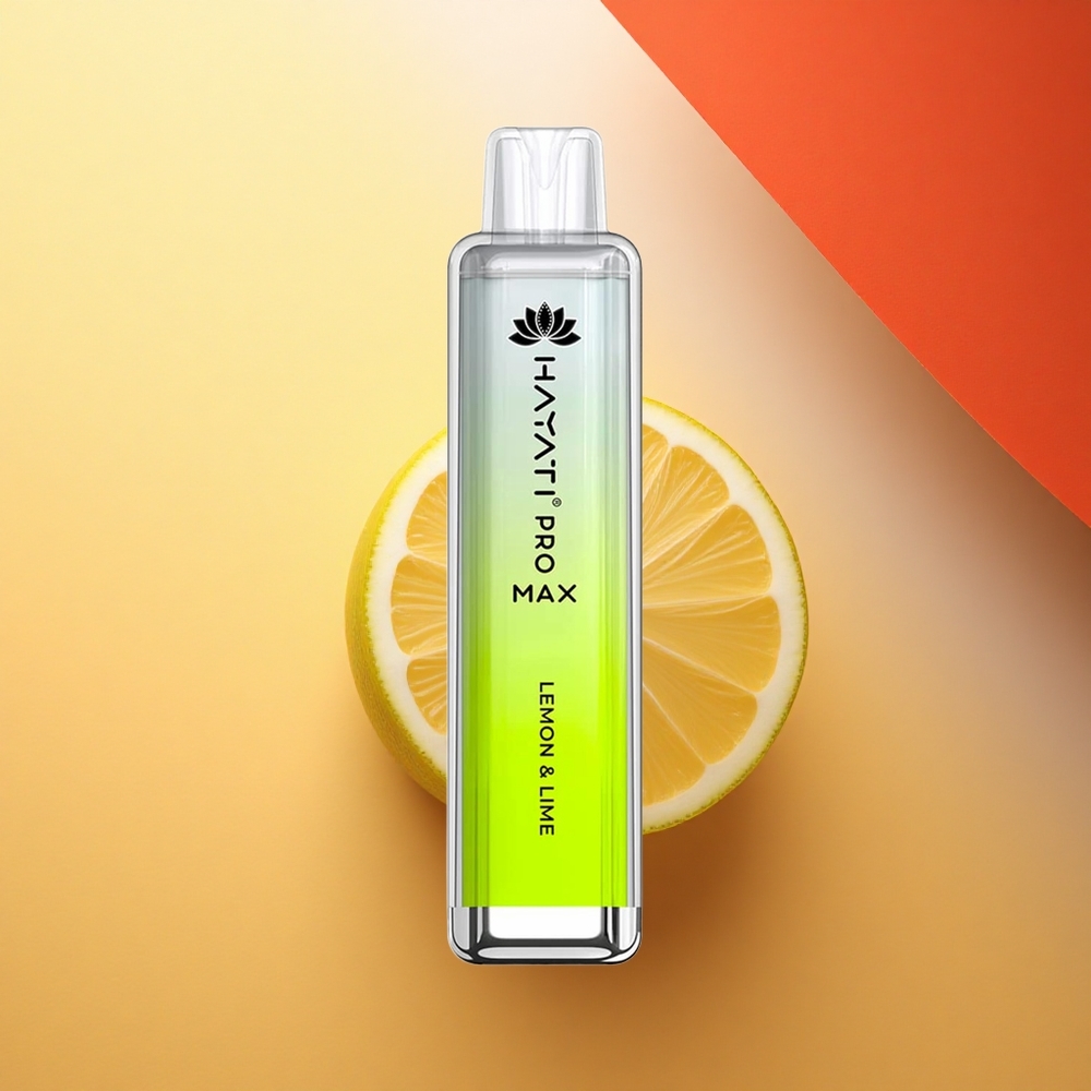 Hayati Pro Max 4000 Puffs Limeta & Limona Kristalni 2ml Dual Coil 5%