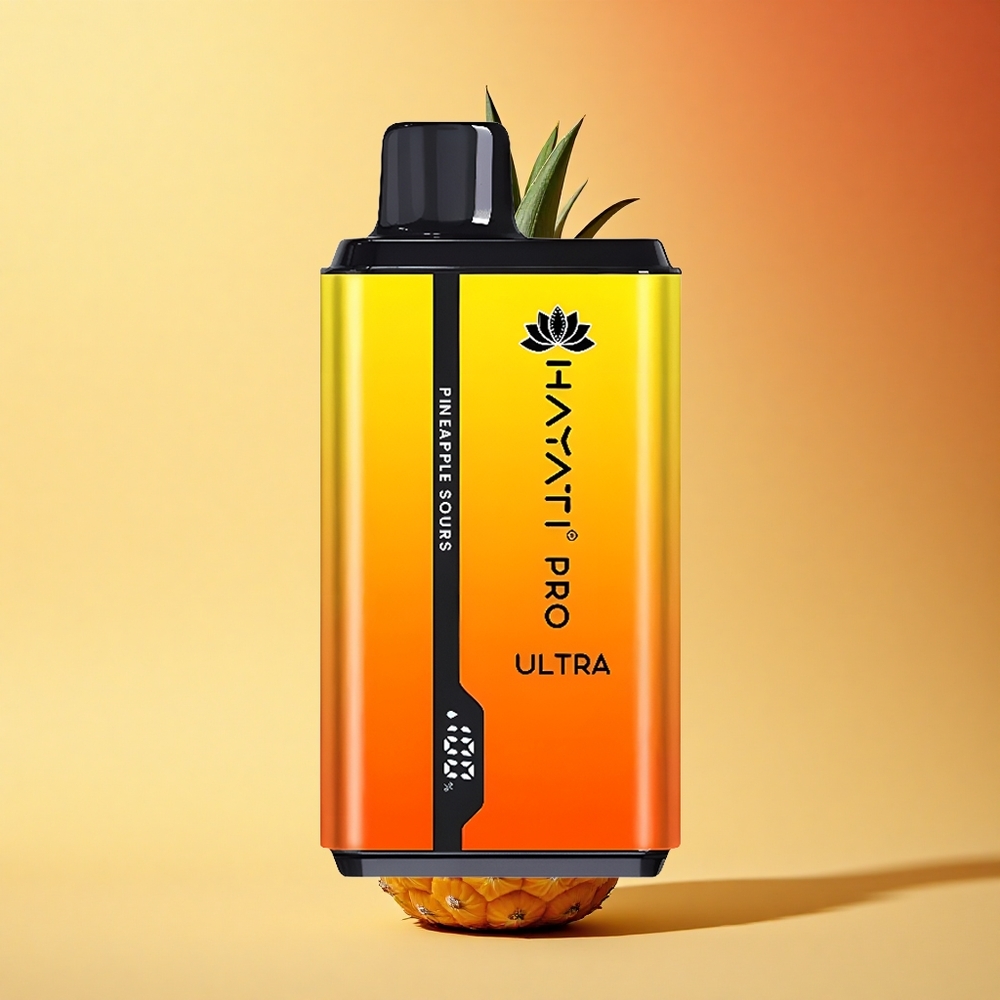 Hayati Pro Ultra 15000 Puffs Ananas Kislo 15000 12ml