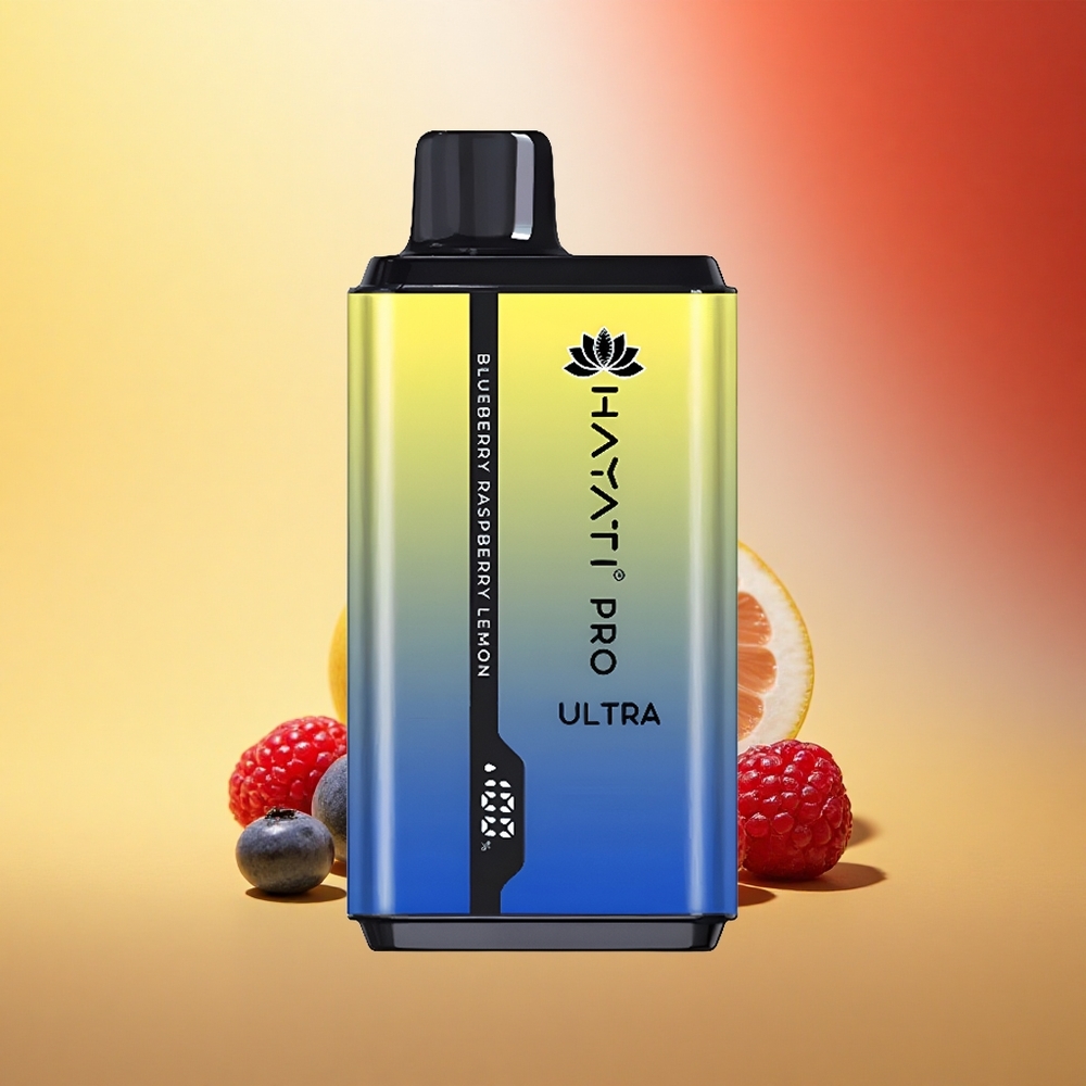 Hayati Pro Ultra 15000 Puffs Borovnica Malina Limona 850mAh 24ml
