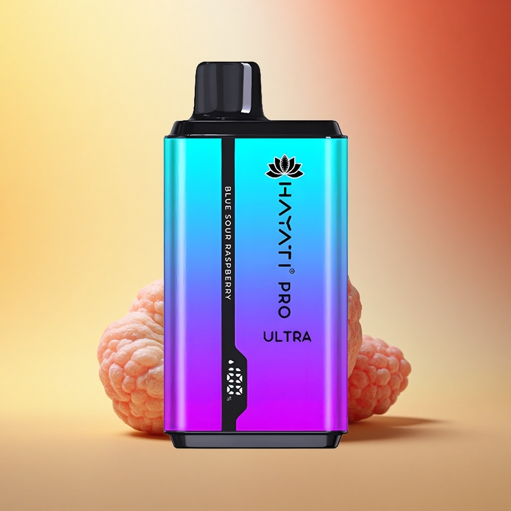 Hayati Pro Ultra 15000 Puffs Modra Kisla Malina 15000 Puffov 2 12ml