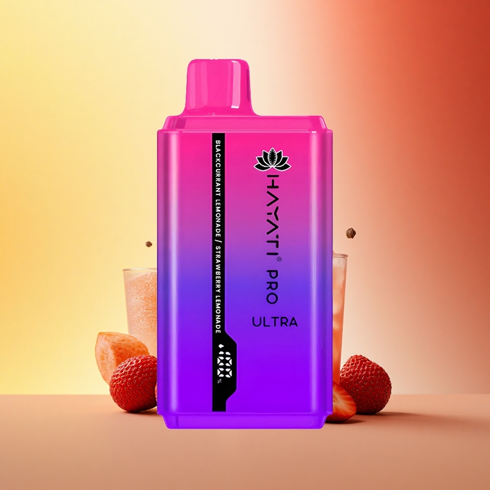 Hayati Pro Ultra 15000 Puffs Črni ribez limonada jagodna limonada 850mAh 24ml