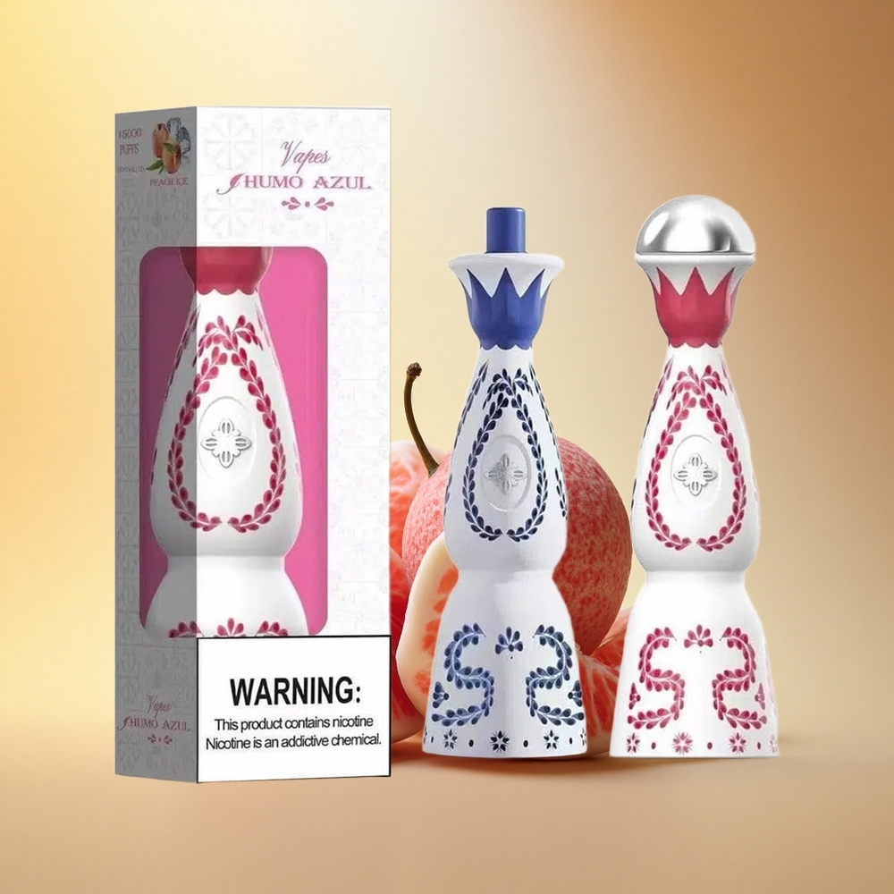 Humo Azul 15000 Puffs Modra Malina Medved 20mL 5% 15000