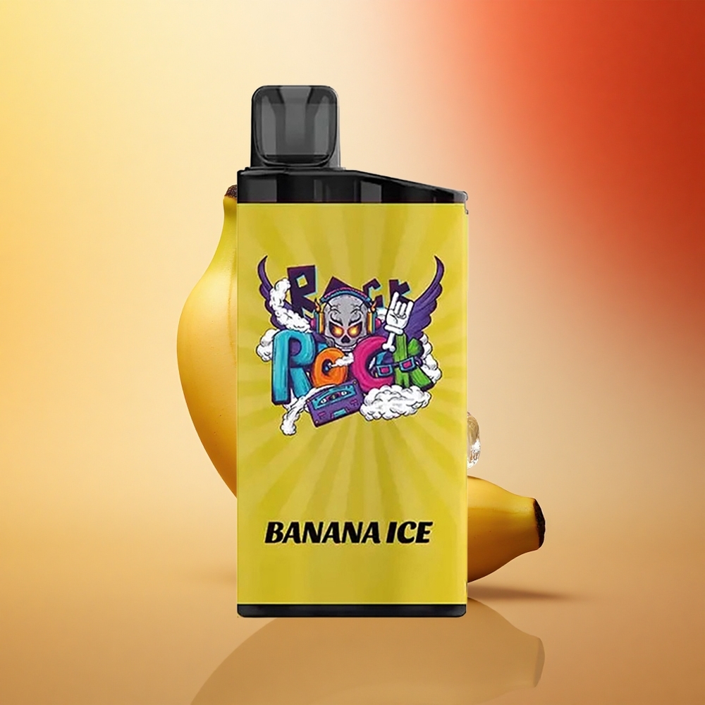 IGET Bar 3500 Puffs Banana Led 1400mAh 1.2 Ohm Mreža