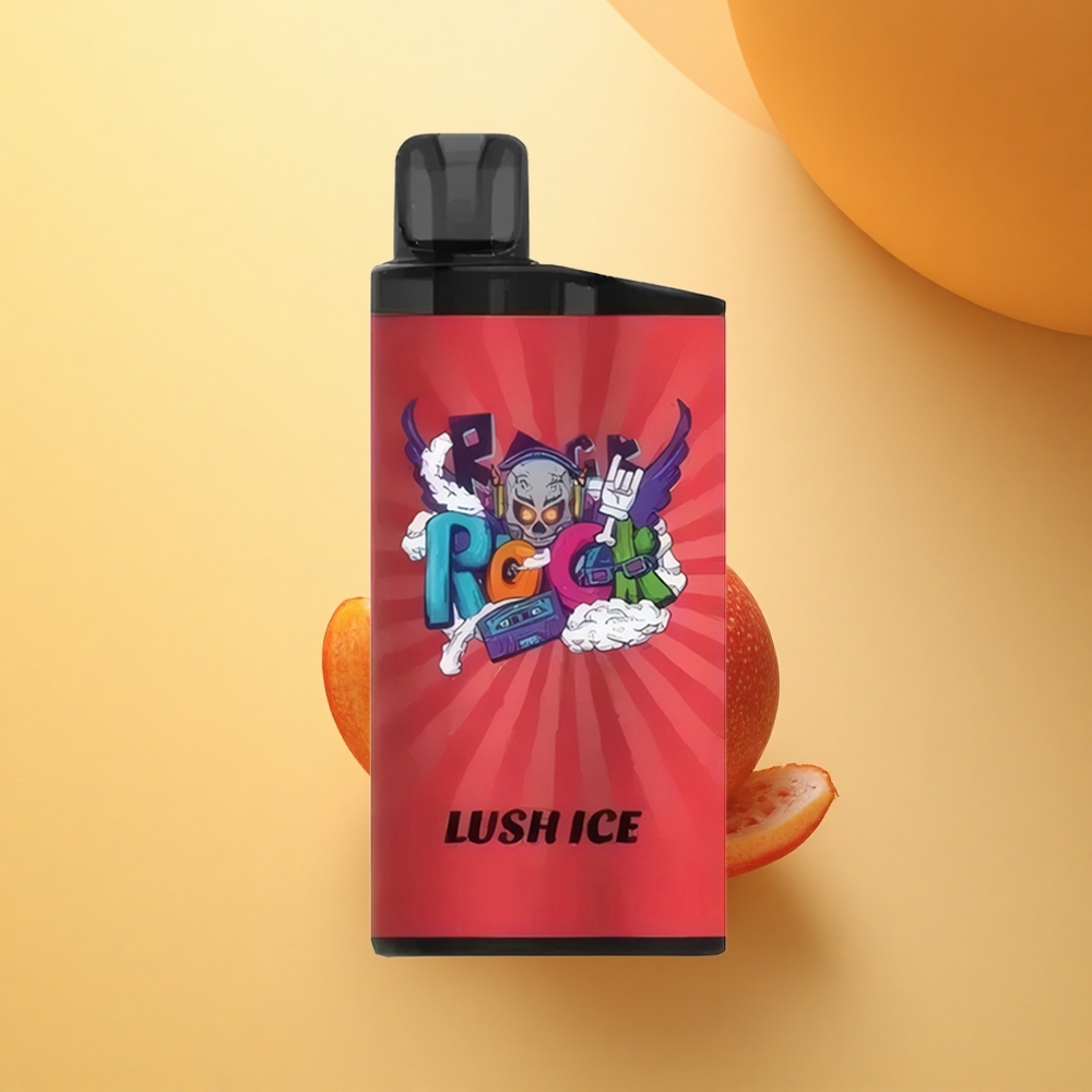 IGET Bar 3500 Puffs Lush Led 1400mAh 1,2 Ohm Mrežna Tuljava