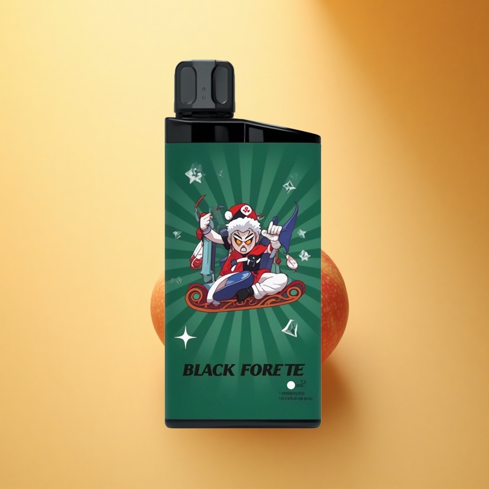 IGET Bar 3500 Puffs Črni Gozd 1400 mAh 1,2 Ohm Mrežna Tuljava