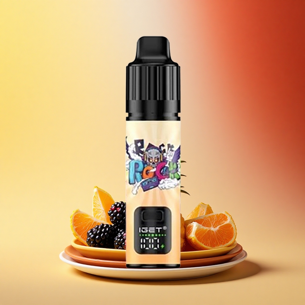 IGET BAR PLUS S3 POD 10000 Puffs Borovnica Ananas Pomaranča 50mg 18ml 950mAh