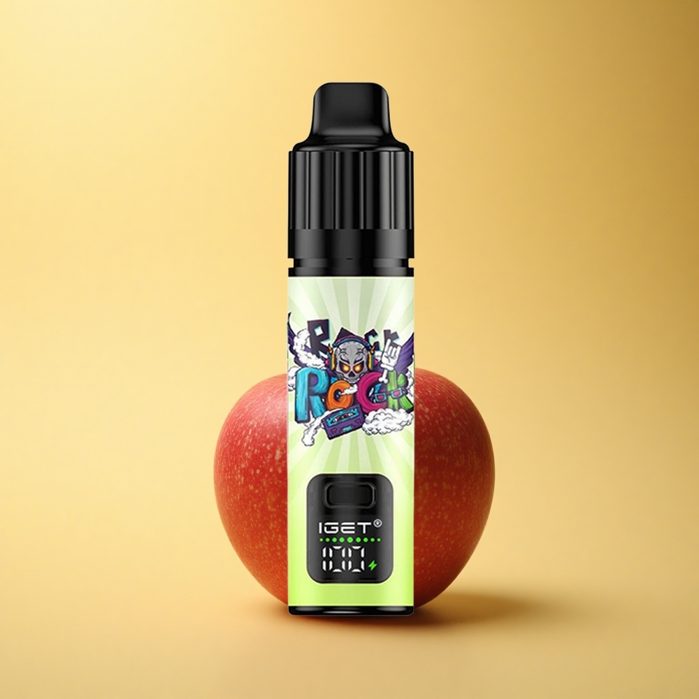 IGET BAR PLUS S3 POD 10000 Puffs Dvojno Jabolko 18 ml 5% Mesh