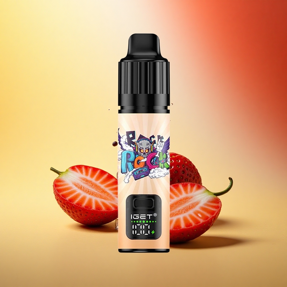 IGET BAR PLUS S3 POD 10000 Puffs Jagoda Kivi Led Z 5% 18 ml Mesh