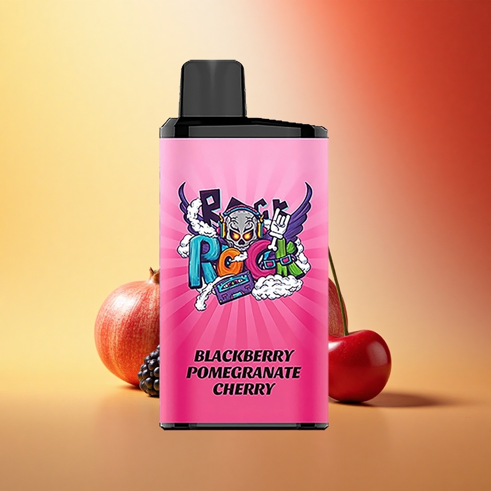 IGET Bar Pro 10000 Puffs Črni robid Bomba 2000 mAh 1,2 Ohm Mreža