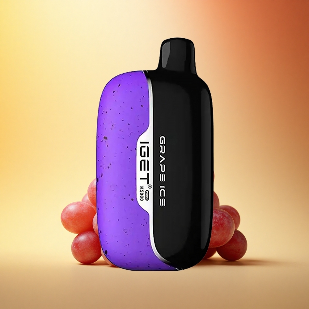 IGET Moon K5000 Puffs Grozdov Led 5000 Puffov 1.35 Ohm