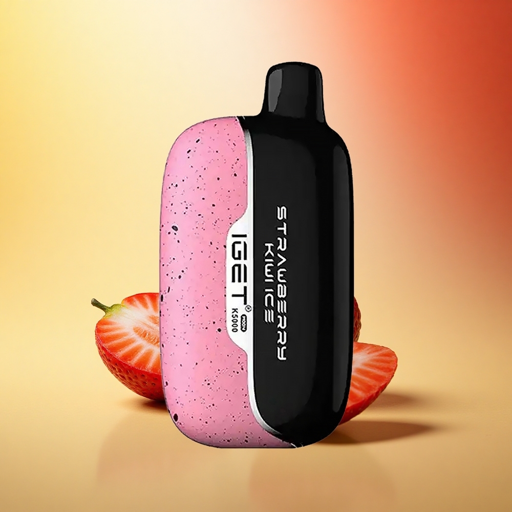 IGET Moon K5000 Puffs Jagoda Kivi Led Mesh Coil 1.35 Ohm PC 81.5 g