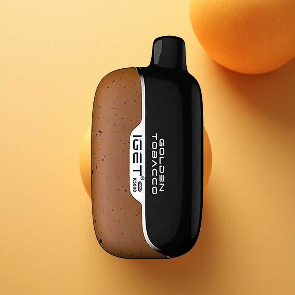 IGET Moon K5000 Puffs Zlati Tobak Mesh 1.35 Ohm PC 81.5 g