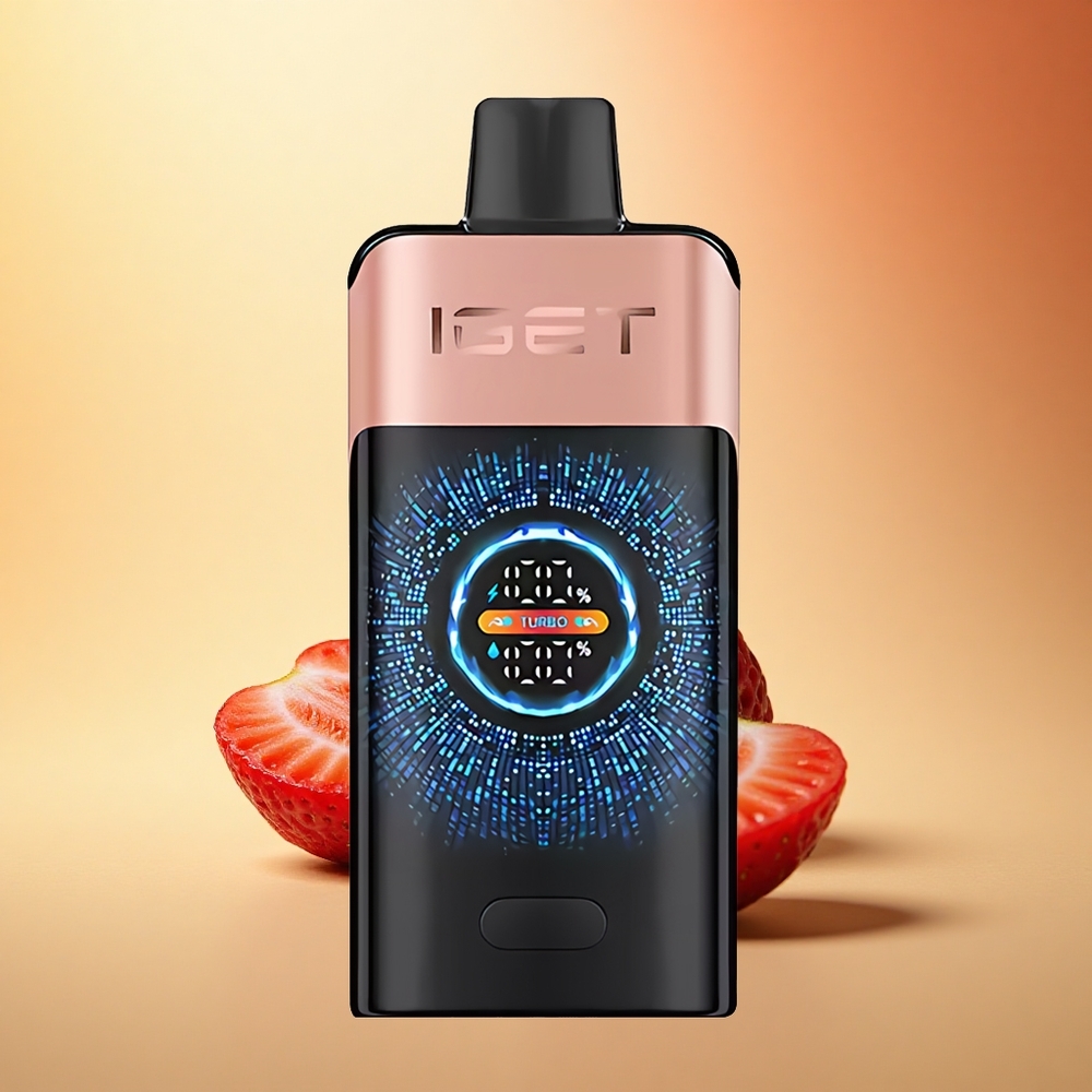 IGET ONE 12000 Puffs Jagoda Malina Dual Mesh Ekran