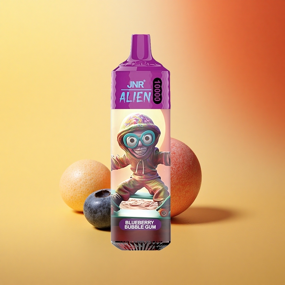 JNR Alien 10000 Borovnični Mehurček z RGB LED in Hitrim Polnjenjem Type-C