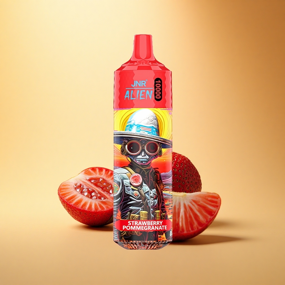 JNR Alien 10000 Jagoda Granatova RGB Tipkovnica Hitro Polnjenje