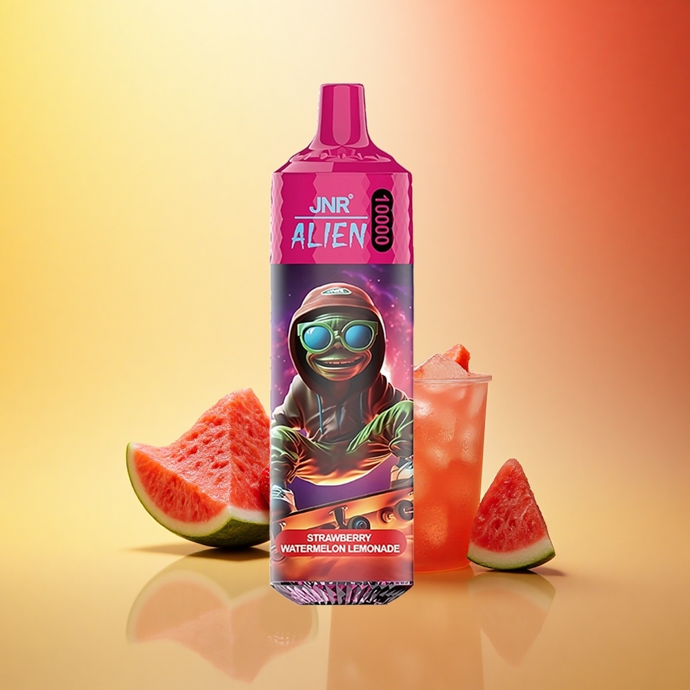 JNR Alien 10000 Jagoda Lubenica Limonada z RGB osvetlitvijo in Hitrim Polnjenjem Type-C