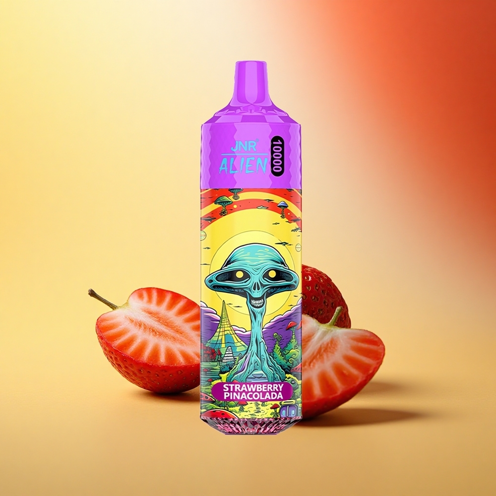 JNR Alien 10000 Jagoda Pina Kolada z RGB osvetlitvijo in Hitrim polnjenjem Type-C