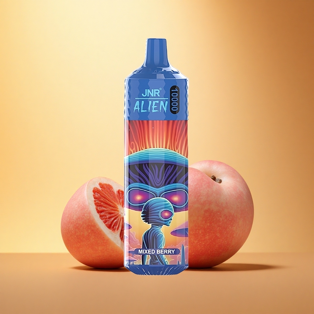 JNR Alien 10000 Mešana Jagoda RGB 20ml Tip-C
