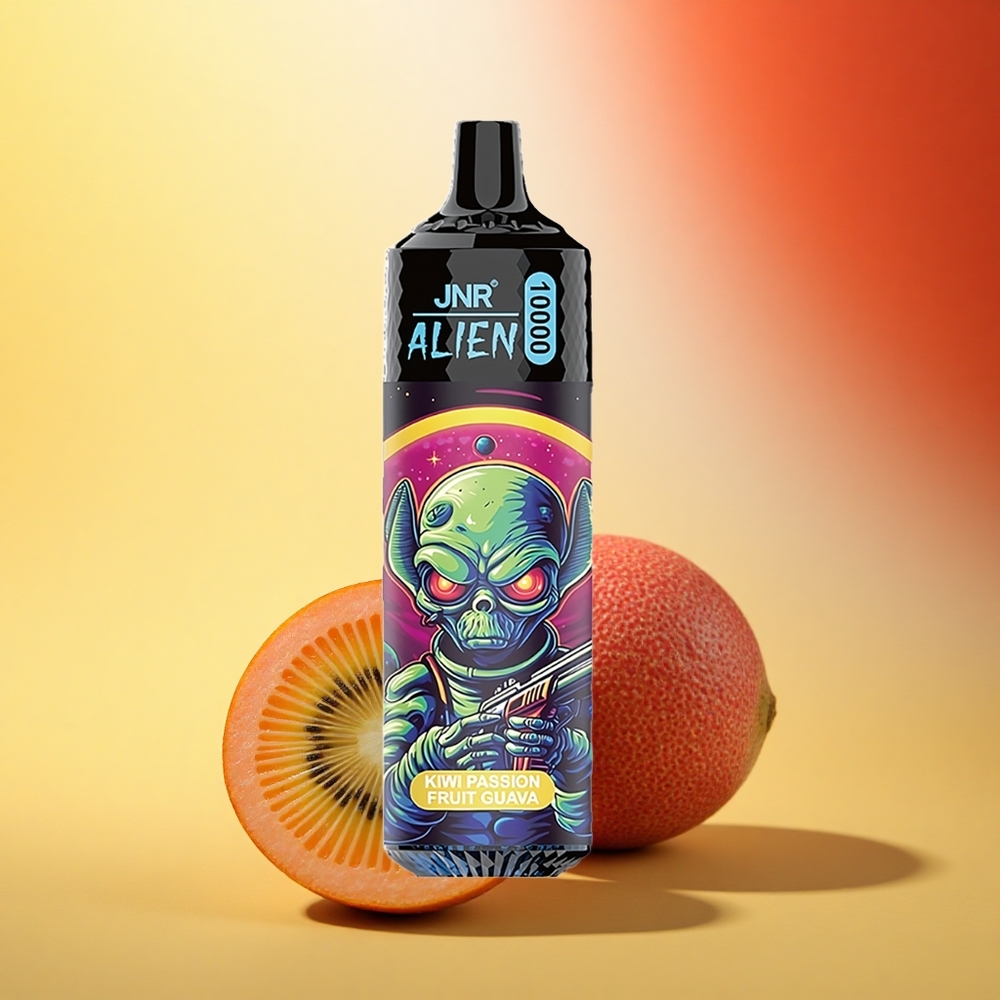 JNR Alien 10000 Pasijonasti Guava Kiwi z RGB LED in 850mAh