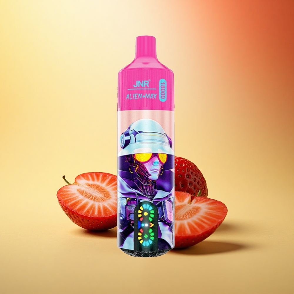 JNR Alien Max 18000 Jagoda Kivi Dvojno Jedro Hitri Polnilec